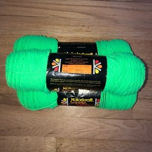 SOLD ACYLIC YARN BUNDLE OF 3